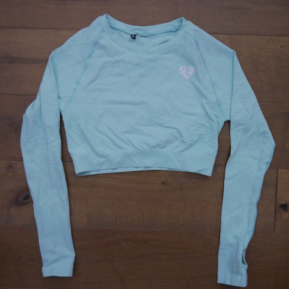 Women’s best power seamless cropped long sleeve